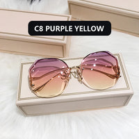Thumbnail for Trimmed Lens Sunglasses - Sunglasses - NosCiBe