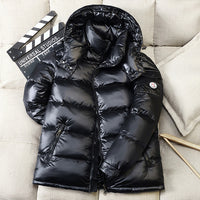 Thumbnail for Glossy Duck Down Winter Jackets - Jacket - NosCiBe