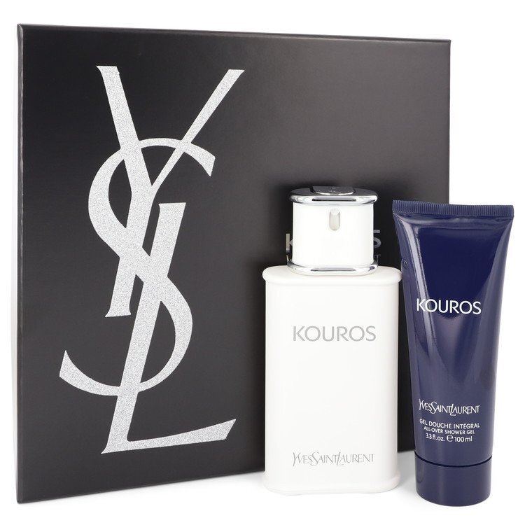 KOUROS by Yves Saint Laurent Gift Set -- 3.3 oz Eau De Toilette Spray + 3.3 oz Shower Gel (Men) - Yves Saint Laurent - NosCiBe