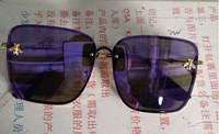 Thumbnail for Lady Oversize Rimless Square Sunglasses - Square Sunglasses - NosCiBe