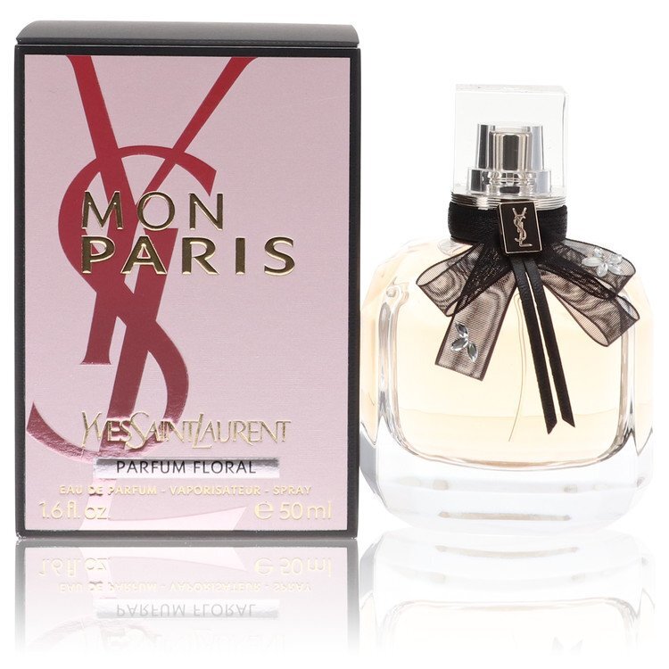 Mon Paris Parfum Floral by Yves Saint Laurent Eau De Parfum Spray 1.6 oz (Women) - Yves Saint Laurent - NosCiBe