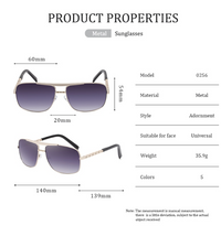 Thumbnail for Classic Square Sunglasses - Classic Sunglasses - NosCiBe