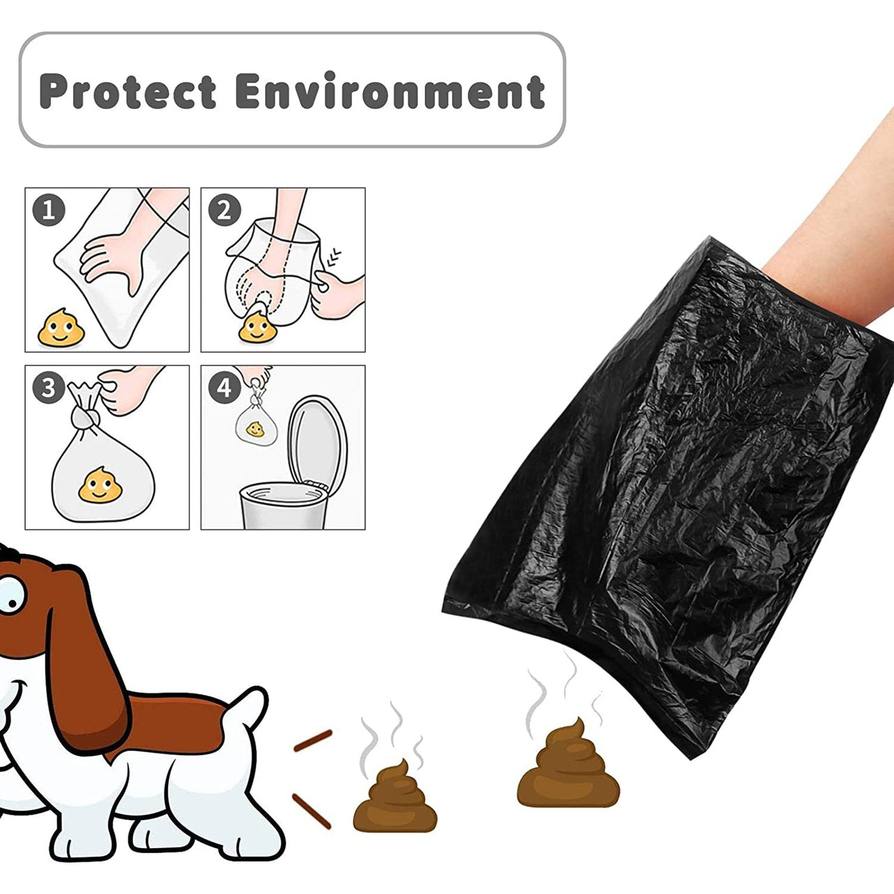 Pet dog poop bags dispenser! - Pet Bags Dispenser - NosCiBe