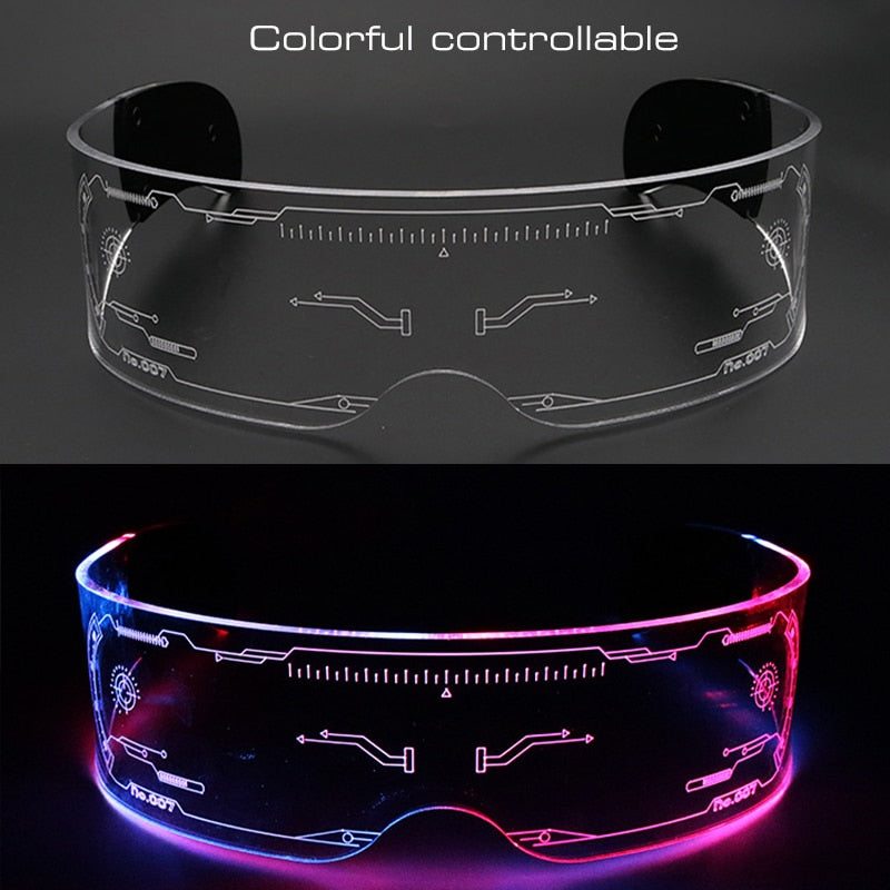 LED Luminous Sunglasses - Luminous Sunglasses - NosCiBe