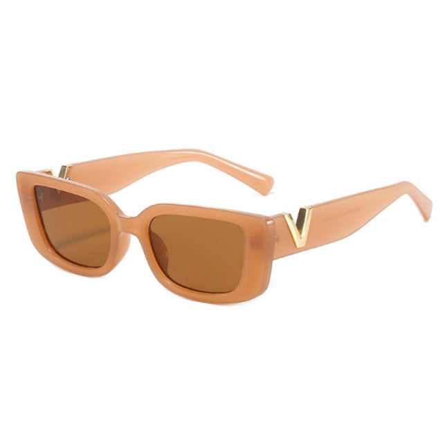 Rectangle Retro Sunglasses - Sunglasses - NosCiBe