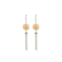 Thumbnail for S925 White Chalcedony Tassel Earrings Silver Earrings Women's Jewelry