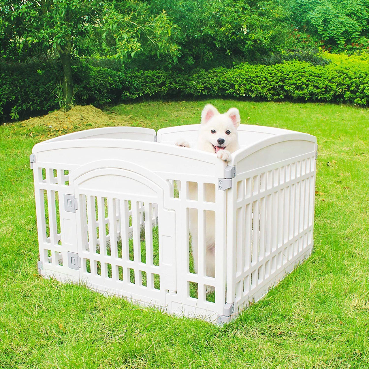 Pet playpen foldable gate for dogs