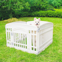Thumbnail for Pet playpen foldable gate for dogs