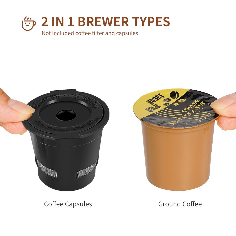 Chulux single serve coffee maker kcup