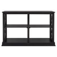 Thumbnail for Trexm console table with 3-tier open storage spaces for living room, narrow sofa entryway or hallway