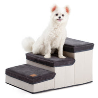 Thumbnail for 3 Tiers foldable Dog stairs
