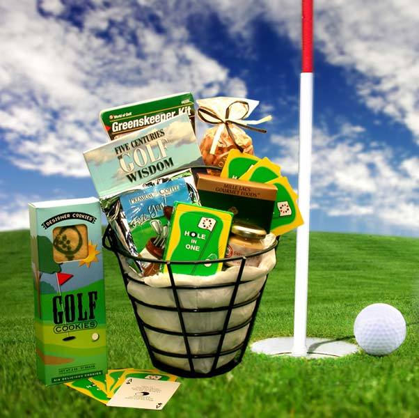Golfer's Caddy (Med) - Gift Basket - NosCiBe