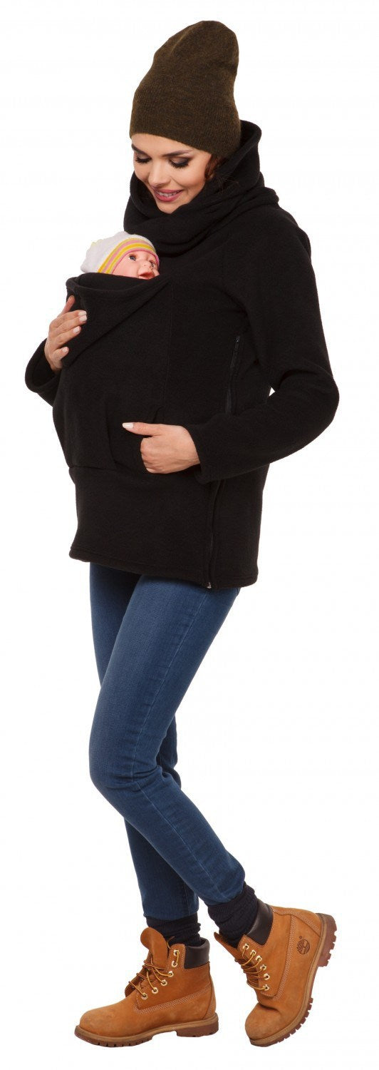 Mashion maternity dress multi-function kangaroo sweater baby wear coat