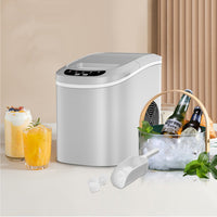 Thumbnail for Mini portable electric ice maker machine with ice scoop
