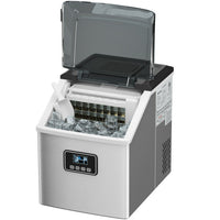 Thumbnail for 48 Lbs Stainless Self-Clean Ice Maker with LCD Display
