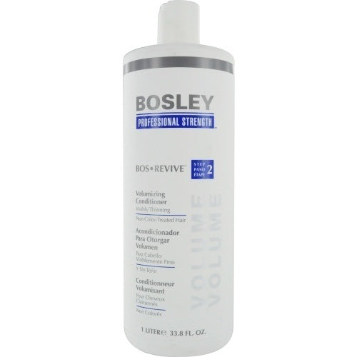 Bosley by Bosley Bos revive volumizing conditioner visibly thinning non color treated hair 33.8 oz - NosCiBe
