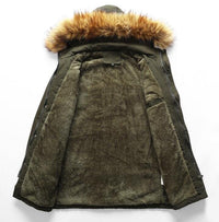 Thumbnail for Men Coat Long Overcoat Outerwear Winter Jacket