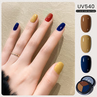 Thumbnail for MAYCHAO Solid Color Nail Gel Polish Full Coverage Paint Gel DIY Nail Art Designs Soak Off UV LED Manicure Varnish Solid UV Gel - NosCiBe
