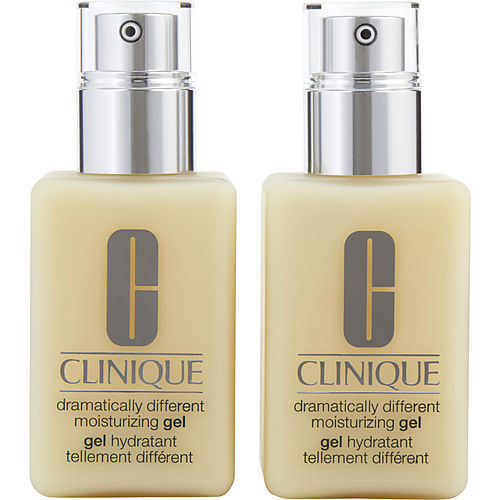 CLINIQUE by Clinique Dramatically Different Moisturizing Gel Duo Pack (Oily to Oily Combination With Pump) - 2x125ml/4.2oz - Clinique - NosCiBe
