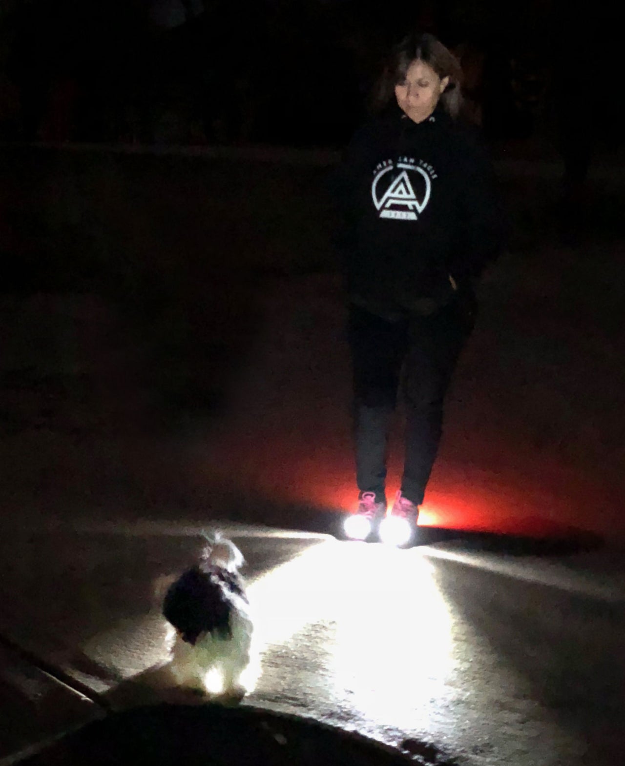 Girl's Night Runner Shoes With LED Lights - High Beam - NosCiBe