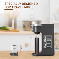 Thumbnail for Chulux single serve coffee maker kcup pod coffee brewer coffee machine mini 3 in 1