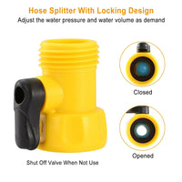 Thumbnail for Dog Water Fountain Outdoor Dog Pet Water Dispenser Step-on Activated Sprinkler - NosCiBe