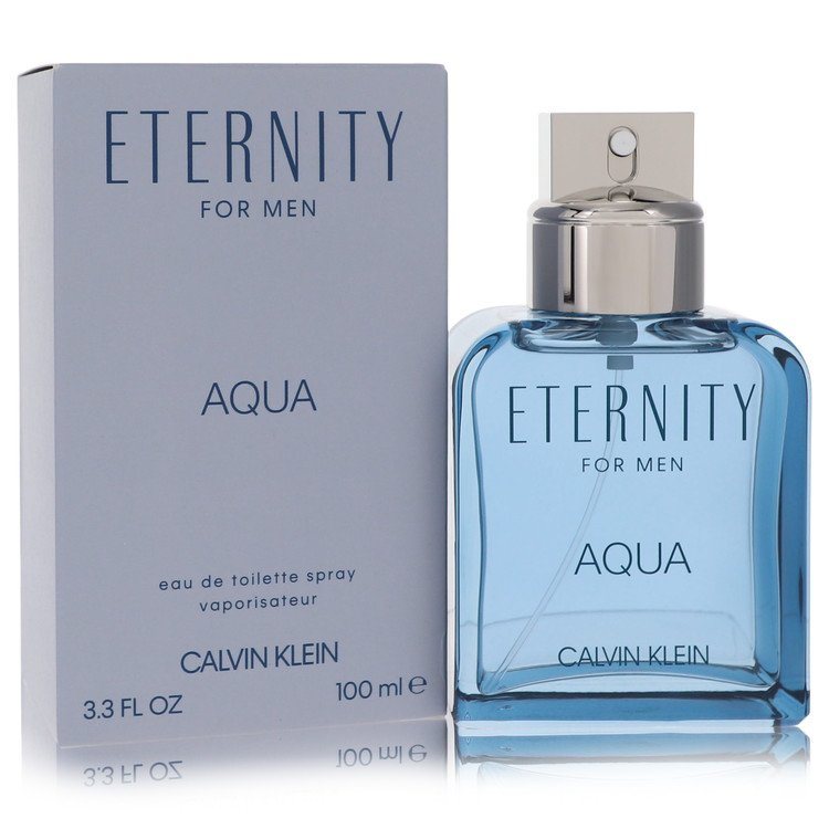 Eternity Aqua by Calvin Klein Eau De Toilette spray 3.4 oz