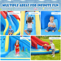 Thumbnail for Inflatable Water Slide Crab Dual Slide Bounce House Without Blower