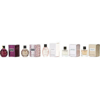 Thumbnail for JIMMY CHOO VARIETY by Jimmy Choo 5 PIECE VARIETY WITH JIMMY CHOO EDP & FEVER EDP & L'EAU EDT & ILLICIT EDP & ILLICIT FLOWER EDT AND ALL ARE .15 OZ MINI - Jimmy Choo - NosCiBe