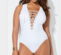 Thumbnail for One Piece Monokini Swimsuits Backless Bathing Suits