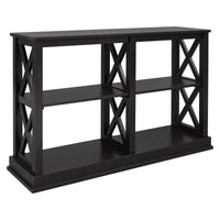 Thumbnail for Trexm console table with 3-tier open storage spaces for living room, narrow sofa entryway or hallway