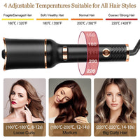 Thumbnail for Automatic Curling Iron Air Curling Flat Iron Magic Wand Wave Styling- Makeup - NosCiBe