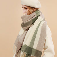 Thumbnail for Winter Wool Scarves Fala Cashmer for Women