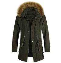 Thumbnail for Men Coat Long Overcoat Outerwear Winter Jacket