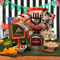 Thumbnail for It's football time gift pail - Gift Basket - NosCiBe