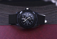 Thumbnail for Men Army Watch Nylon Military Male Quartz Watches Fabric Canvas Strap Casual Cool