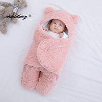 Thumbnail for Soft  Baby Wrap Blankets Baby Sleeping Bag Envelope For Newborn Sleepsack Cotton  Cocoon  0-9 Months