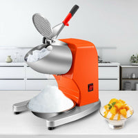 Thumbnail for Commercial electric dual blade snow cone granizing machine with free tray home icy drink smoothie maker