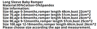 Thumbnail for Long Sleeve Baby Romper - Romper - NosCiBe