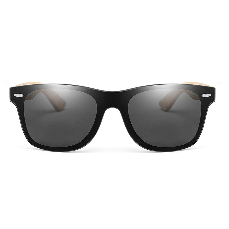 Bamboo wood HD polarized sunglasses - Sunglasses - NosCiBe
